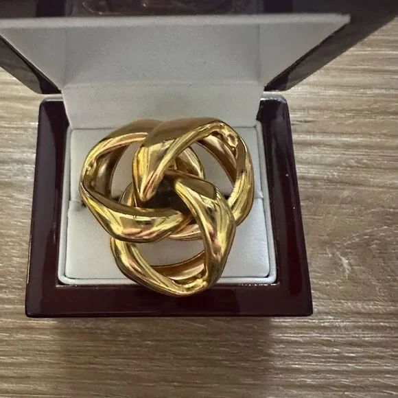 Custom Statement Ring (upcycled) - Picture 1 of 5